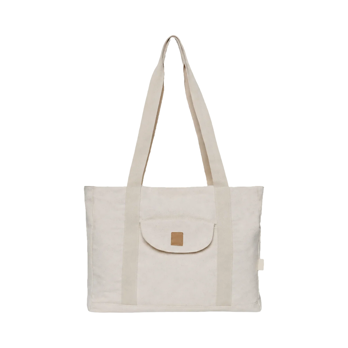 Luiertas met linnenlook en naam van Jollein