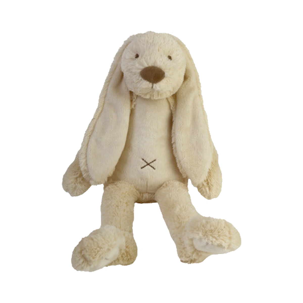 Vrijstaand productbeeld van Pluche knuffelkonijn met naam – 38 cm van Happy Horse; origineel artikel zonder voorbeeldborduring