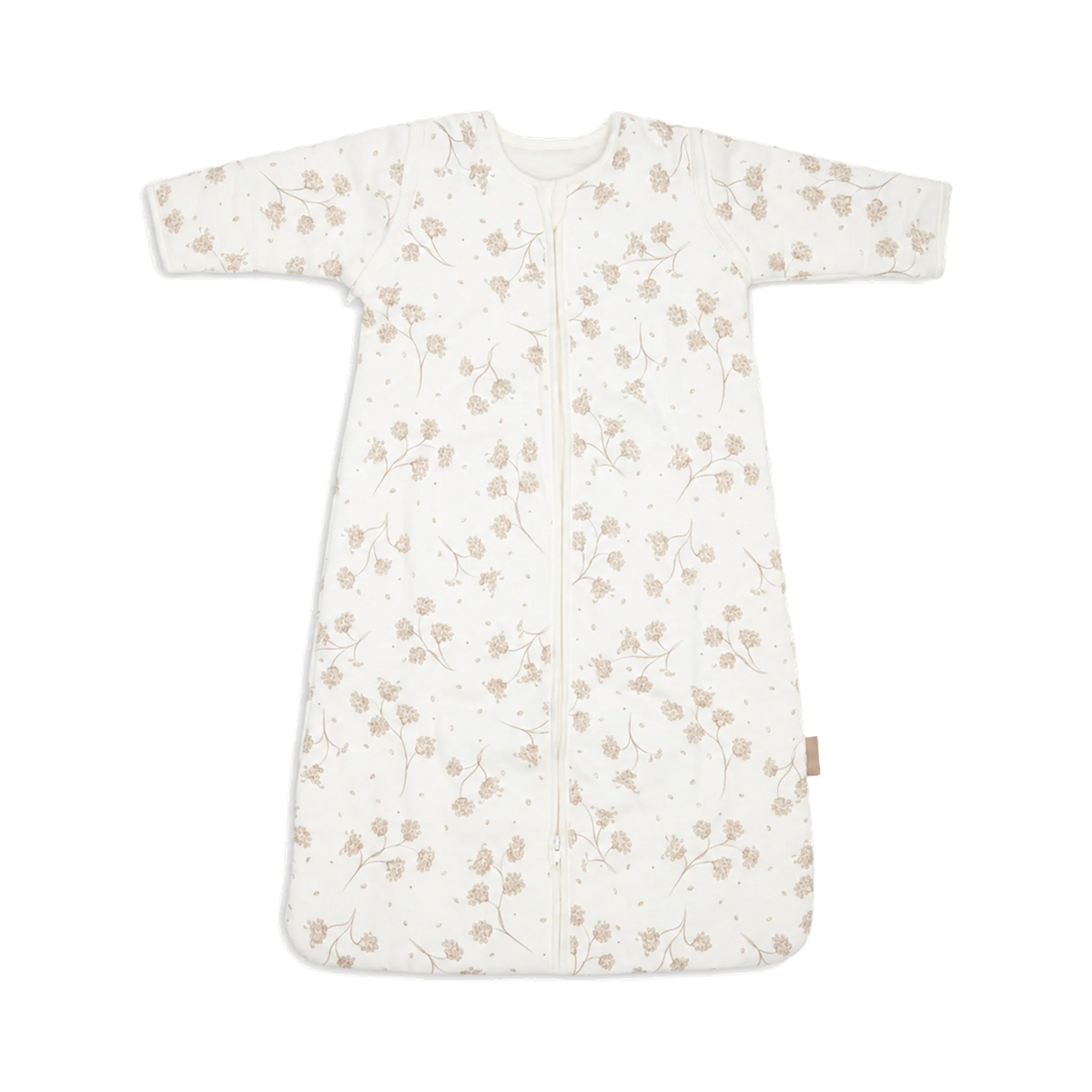 Vrijstaand productbeeld van Baby slaapzak met blaadjes – 90 cm van Jollein; origineel artikel zonder voorbeeldborduring