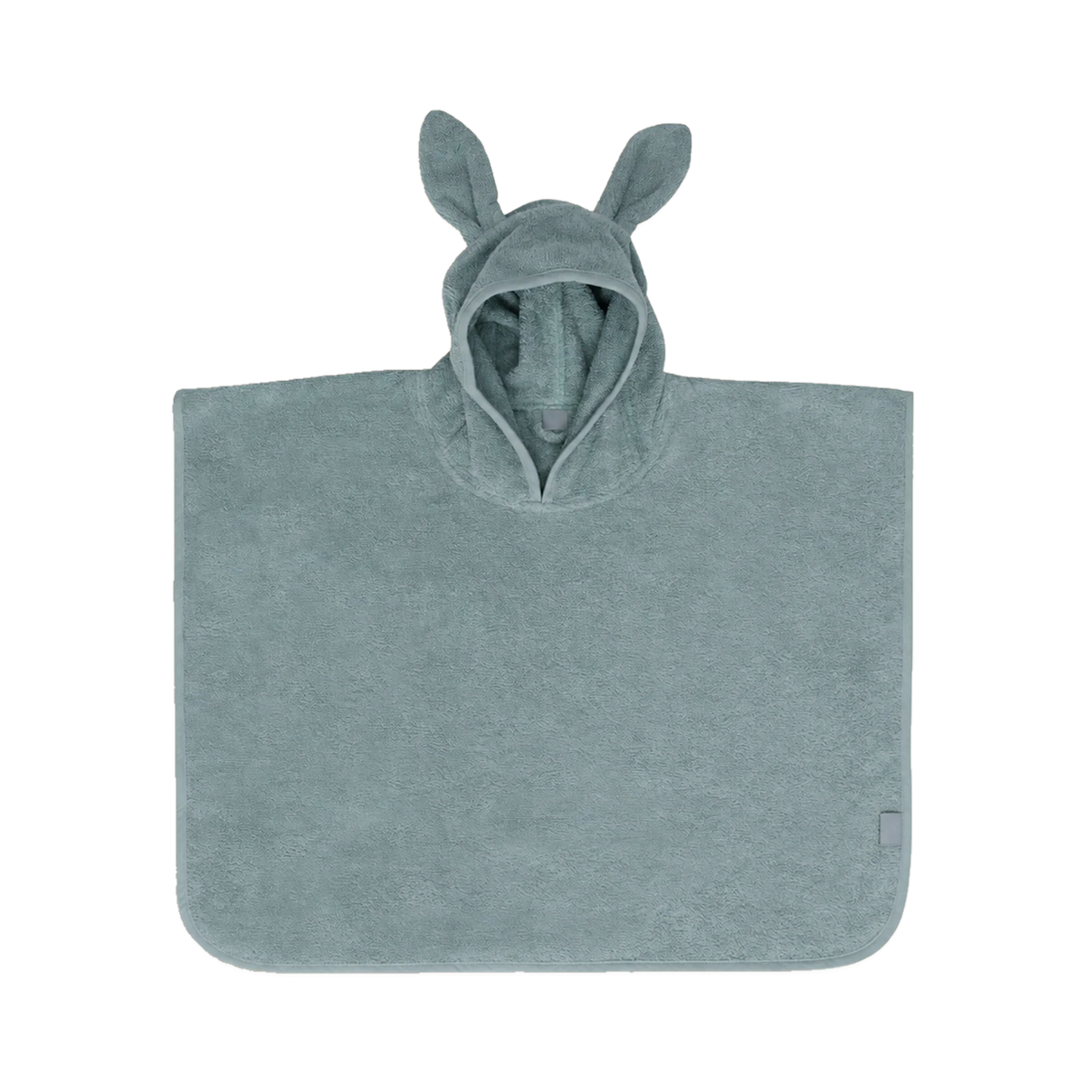 Badstof kinderponcho met naam van Jollein