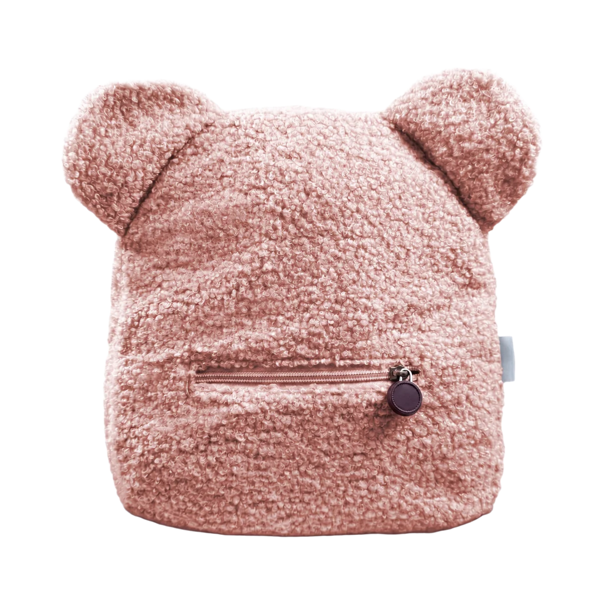 Teddy kinderrugzak met naam – Roze, uitvoering zonder borduring