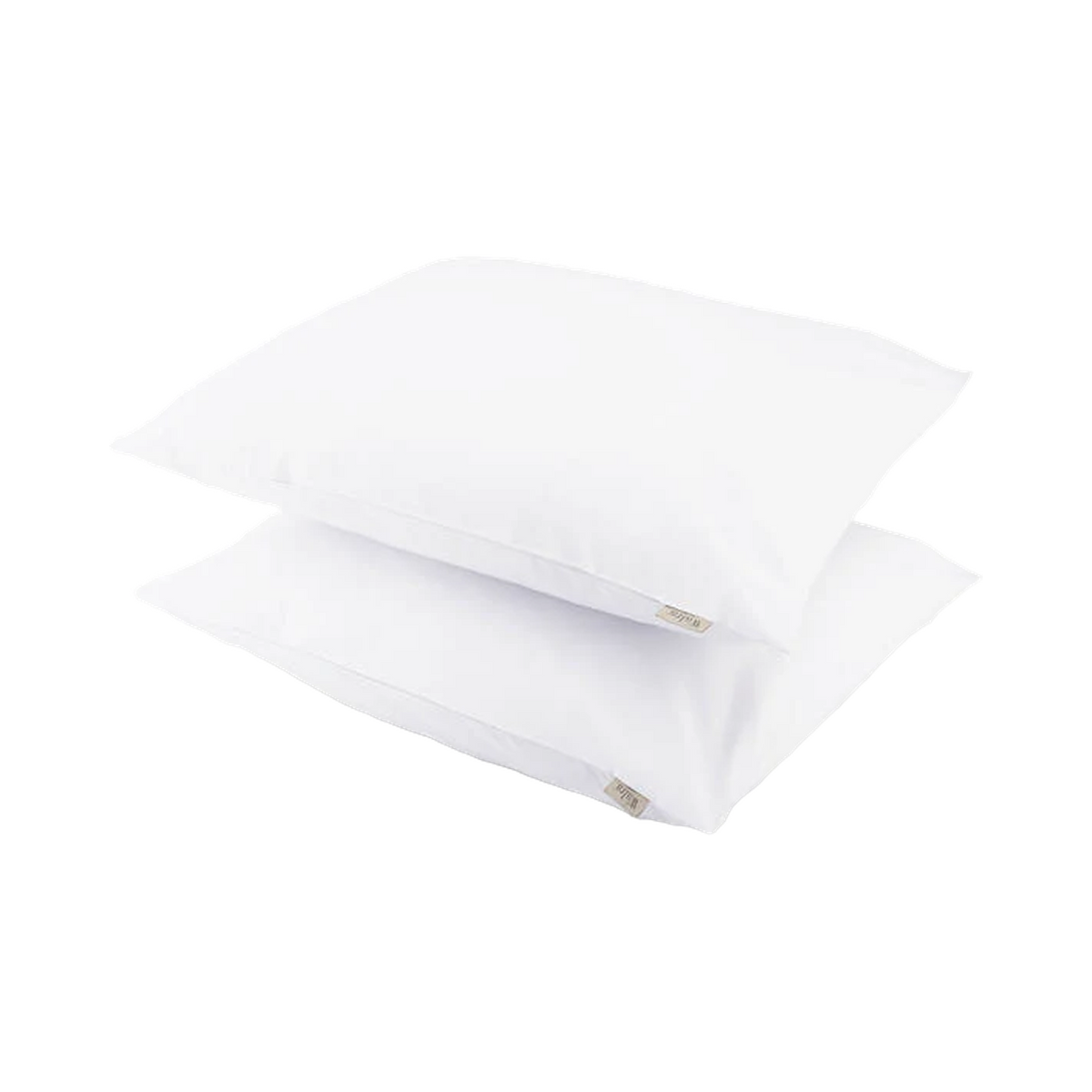 Walra kussensloop Crispy Cotton met naam – Wit. Afgebeeld zonder personalisatie. Prijs per los artikel.
