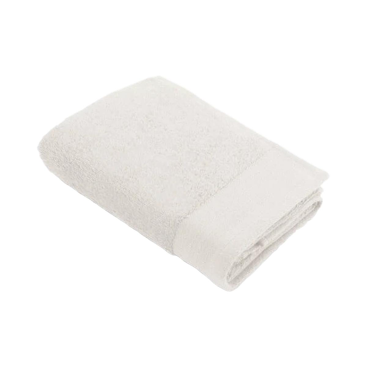 Walra handdoek Soft Cotton met naam – Kiezelgrijs. Afgebeeld zonder personalisatie. Prijs per los artikel.